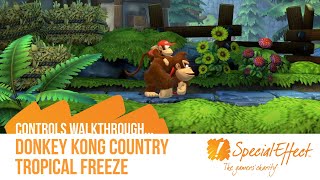 Donkey Kong Country Tropical Freeze | GameAccess Controls Walkthrough screenshot 1