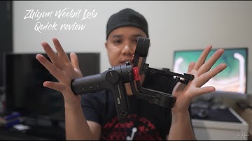 Zhiyun Weebil Lab review || A beginners first hand impression