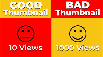 BAD Thumbnail=VIRAL on Youtube  How to increase Click Through Rate CTR on Youtube in 2021