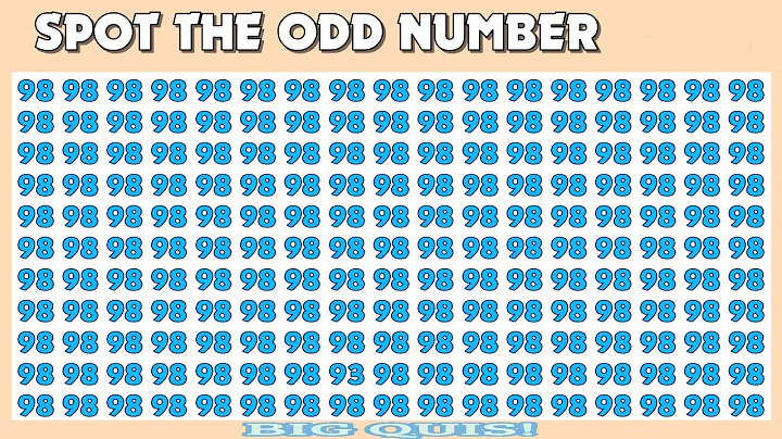 CAN YOU FIND THE ODD NUMBERS AND LETTER? #16 | HOW GOOD ARE YOUR EYES? My Games!