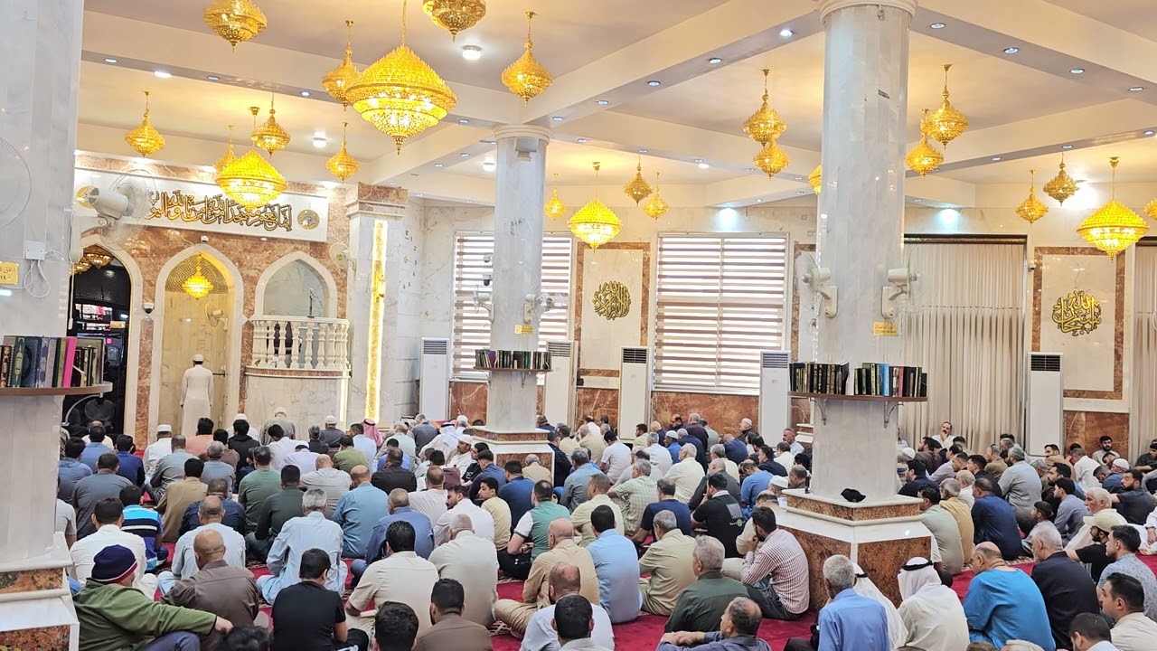 أذان الجمعة في جامع خالد بن الوليد ٢٨رمضان ١٤٤٦ هجري المؤذن مصطفى وليد 2025