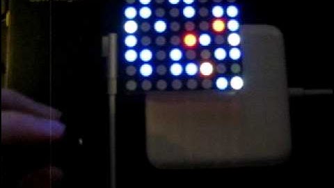 Pacman on 8x8 LED matrix