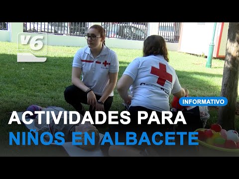 Cruz Roja realiza actividades para niños en la Fiesta del Árbol