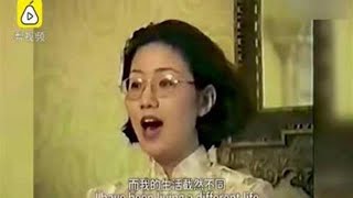 CGTN anchor Liu Xin participated in English competition in 1996