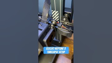 Elegoo Neptune 3 timelapse setup. Full video today! #shorts #3dprinting #timelapse