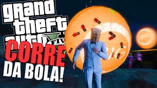 Bola Explosiva no Gta 5 Online momentos engraçados