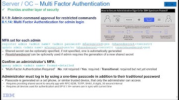 IBM Spectrum Protect 8.1.14 Multi Factor Authentication – Command Line Demo