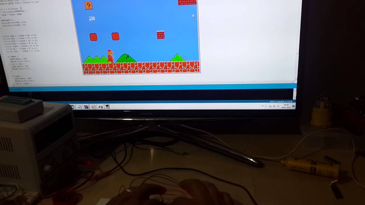 Arduino pro micro joystick - YouTube