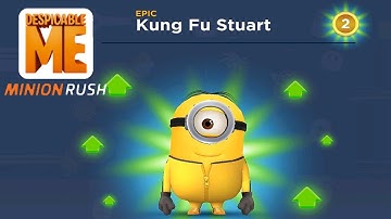 Minion rush Kung Fu Stuart level up epic minion android gameplay walkthrough