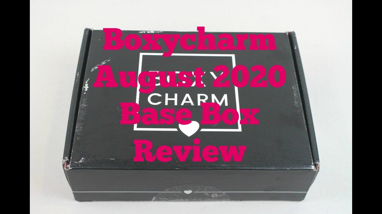 Boxycharm August 2020 Base Box Unboxing + Coupon (Sept Spoilers)