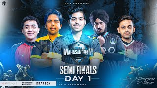 [SEMIFINALS DAY-1] TDM KA MAHASANGRAM | TDM BATTLE | GROUP A | FT #iqoosoul #godlike #tx #hydra