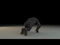 Gorilla Walk Cycle