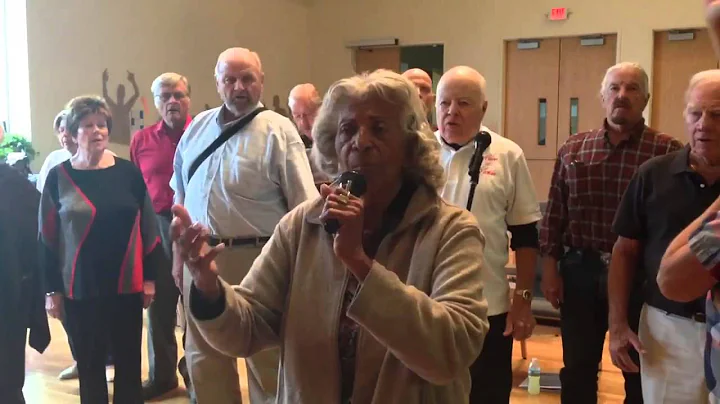 June Griffin of Alive & Kickin' sings "Bridge Over...