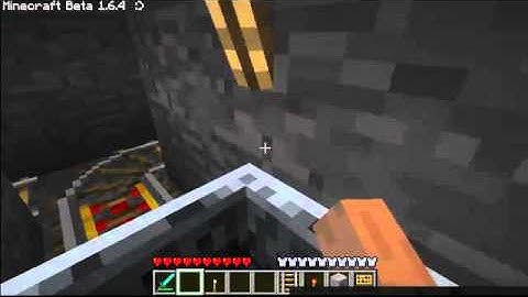 [Minecraft Beta 1.6.6] Minecart Station - COMPACT N