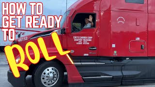 REAL LIFE Pre-Trip and Trip Planning of a TRUCK Driver