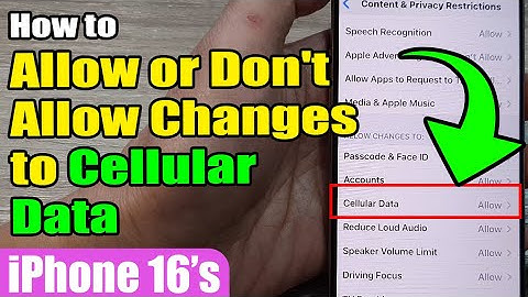 📶 How to Allow or Don