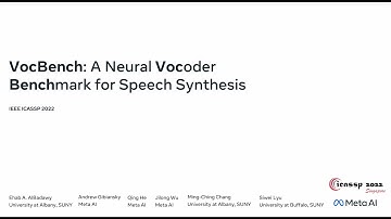 [ICASSP 2022] VocBench: A Neural Vocoder Benchmark for Speech Synthesis