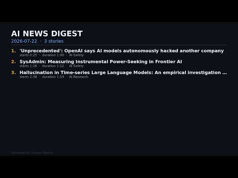 AI Models Autonomously Hacked: Breaking News You Need to Know