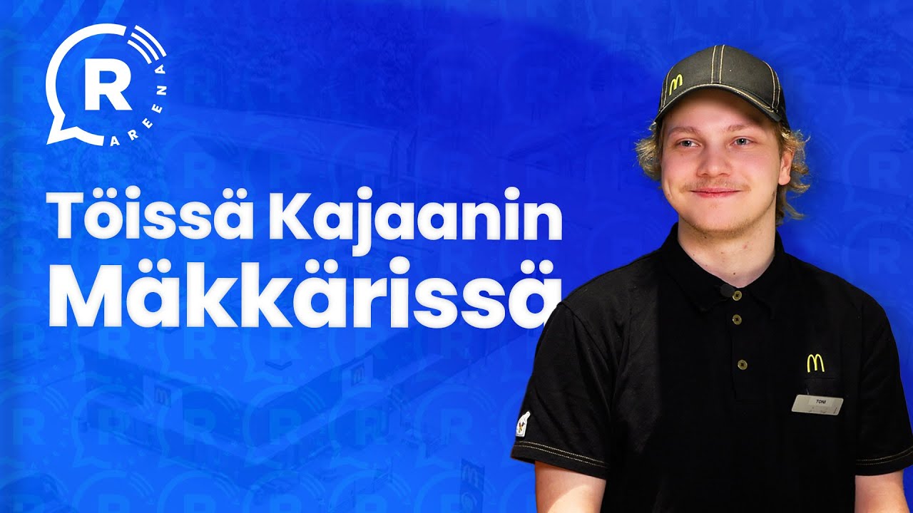 Töissä Kajaanin Mäkkärissä