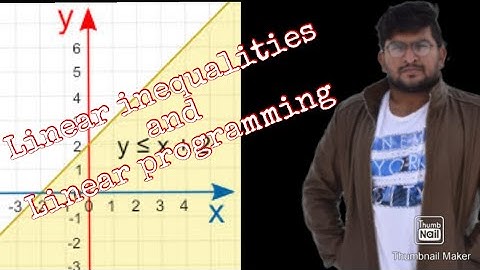 Fsc-II Mathematic linear Inequalities and linear programming