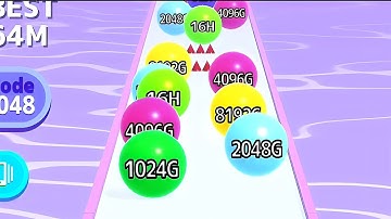 Ball Run 2048 New Gameplay Infinity Mode Part 26 Walkthrough