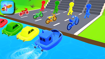 Shape Shifting 🏃‍♂️🚁🚗Max level Gameplay Walkthrough Part - 30 (iOS,Android) All levels