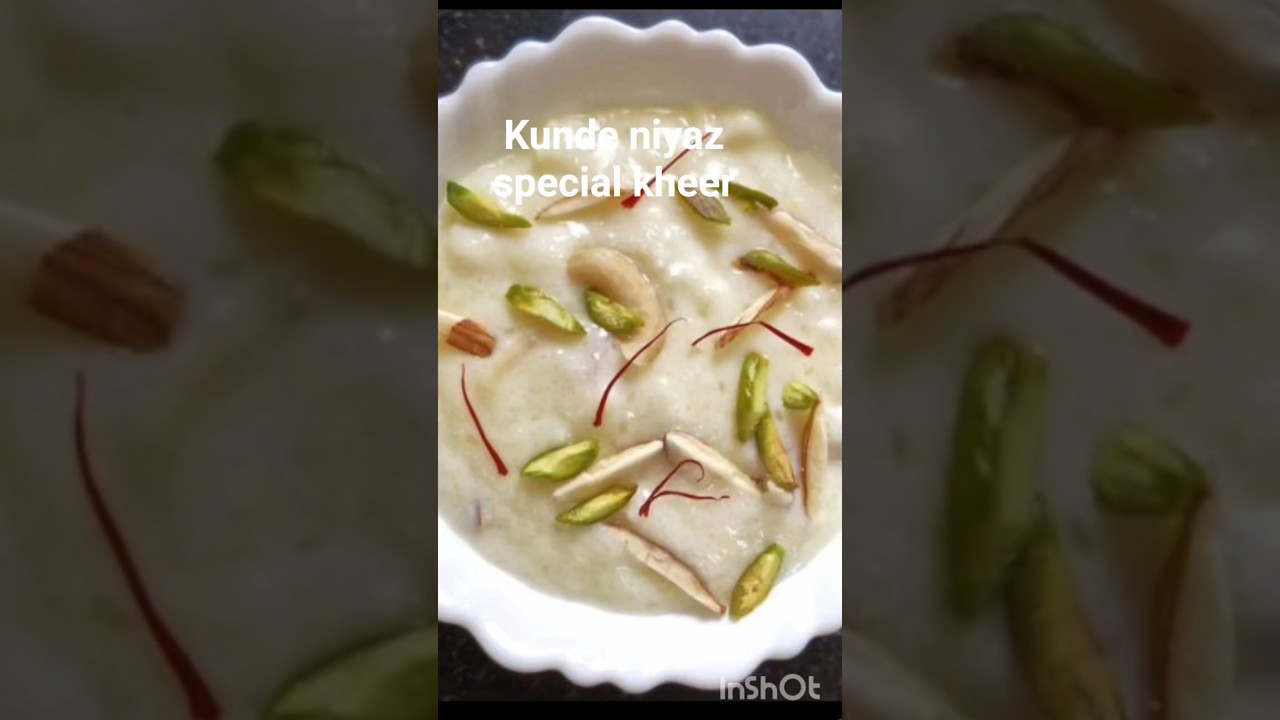 kunde niyaz special chawal kheer😋🤤full detail video is on my channel go n watch #sweet #kheerrecipe