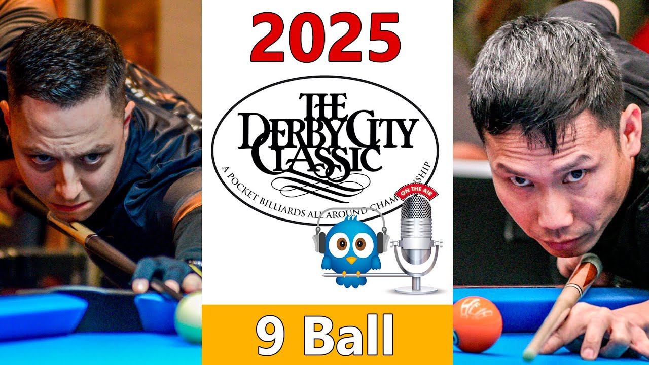 Alex Pagulayan vs Tim De Ruyter - 9 Ball - 2025 Derby City Classic rd 9