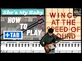 Paul mccartney  wings shes my baby bass cover with play along tab