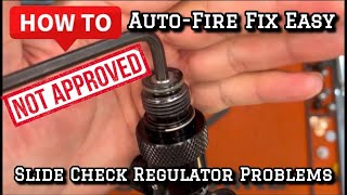 LL4D - Slide Check Regulators | No Tap Method Anti Auto-Fire