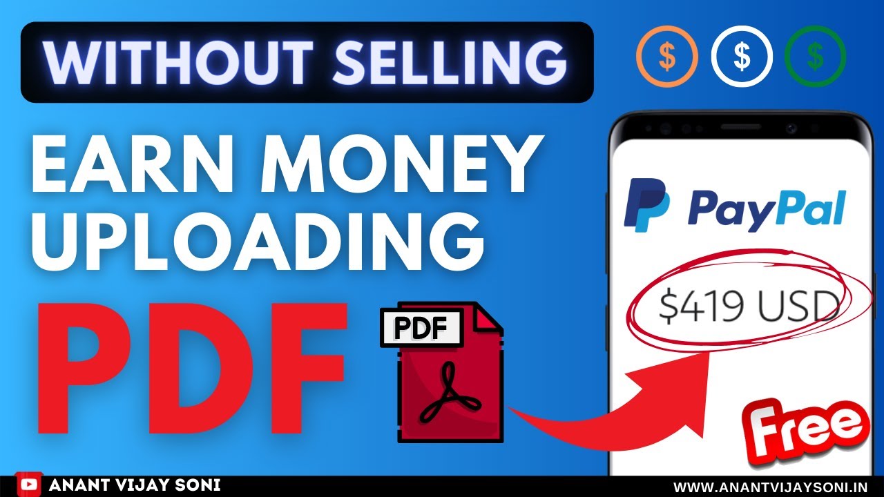 How to earn money by uploading PDF without selling | Trending Affiliate Marketing for Beginners 2022