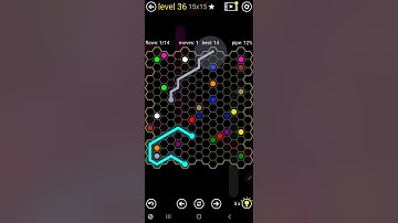How To Solve Flow Free Hexes Extreme Rainbow Pack Level 36 Board Walk Through Solution Walkthrough