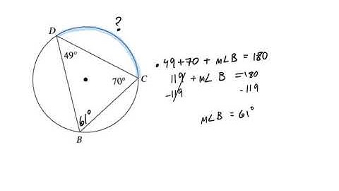 Circle Problem Solving 3 - Inscribed Triangle