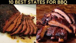 Top 10 States for BBQ