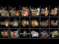 モンスターハンター全シリーズ”英雄の証”歴代順に流してみた【短縮版】monster hunter main theme