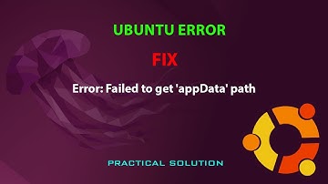UBUNTU FIX: Error: Failed to get 