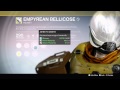 Destiny ttk  empyrean bellicose exotic helmet