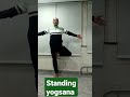 Standing yogsana