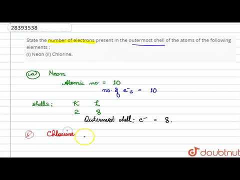 Video: Hoeveel elektronen zitten er in de buitenste schil van Groep 6-elementen?