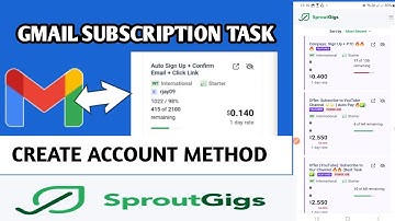 How To Create Account In Sprout Gigs 2025 | Sprout Higs Registration Process | TechSonya45