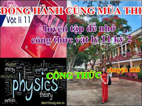 Tóm Tắt Kiến Thức Vật Lý 11 Học Kì 2 - CÔNG THỨC VẬT LÝ 11 HỌC KÌ 2 SỐ 1| Bí quyết giúp các em học thuộc công thức vật lý