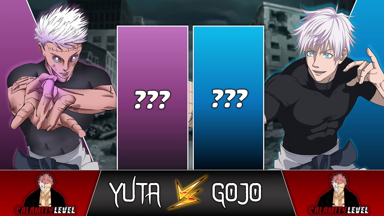 YUTA Okkotsu VS GOJO Satoru POWER LEVELS 🔥 (Jujutsu KAISEN)