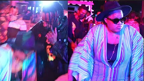 Toyin Abraham Goes Down On Her Ho Greet 9ice As She Show Off Her  Dance At Fathia Balogun’s Party