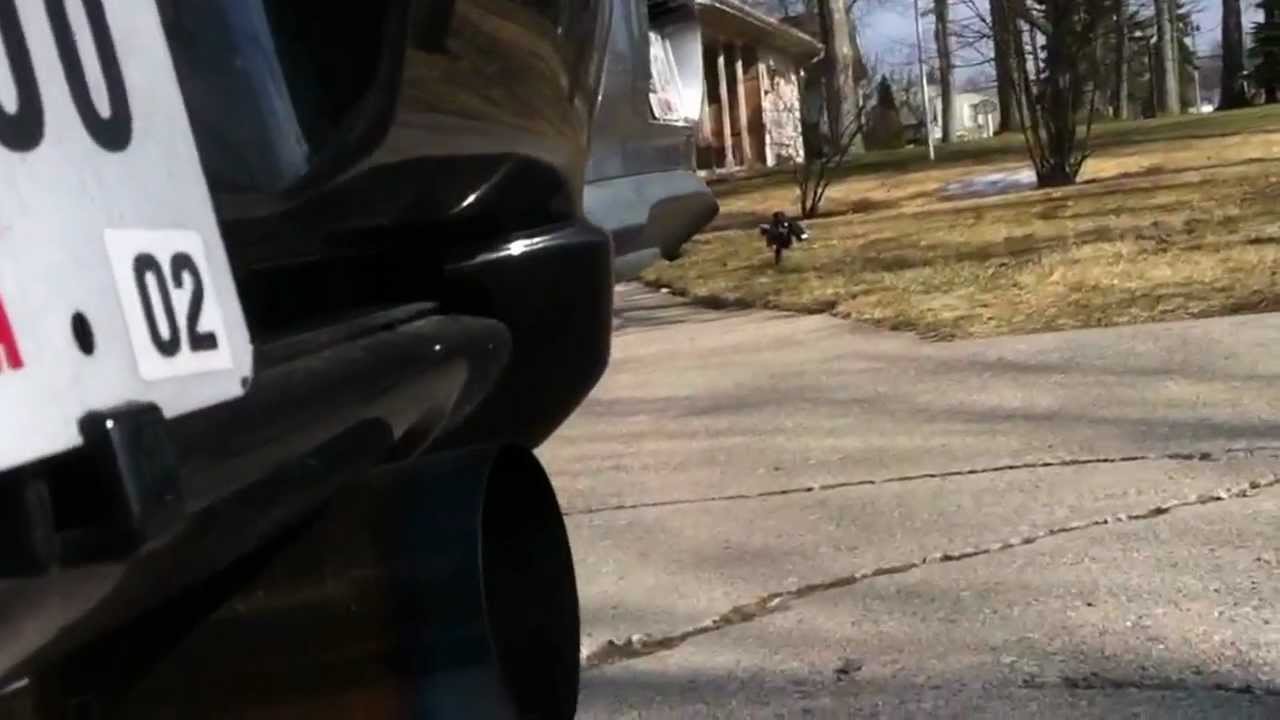 ITR blows white or grey smoke out Exhaust - YouTube