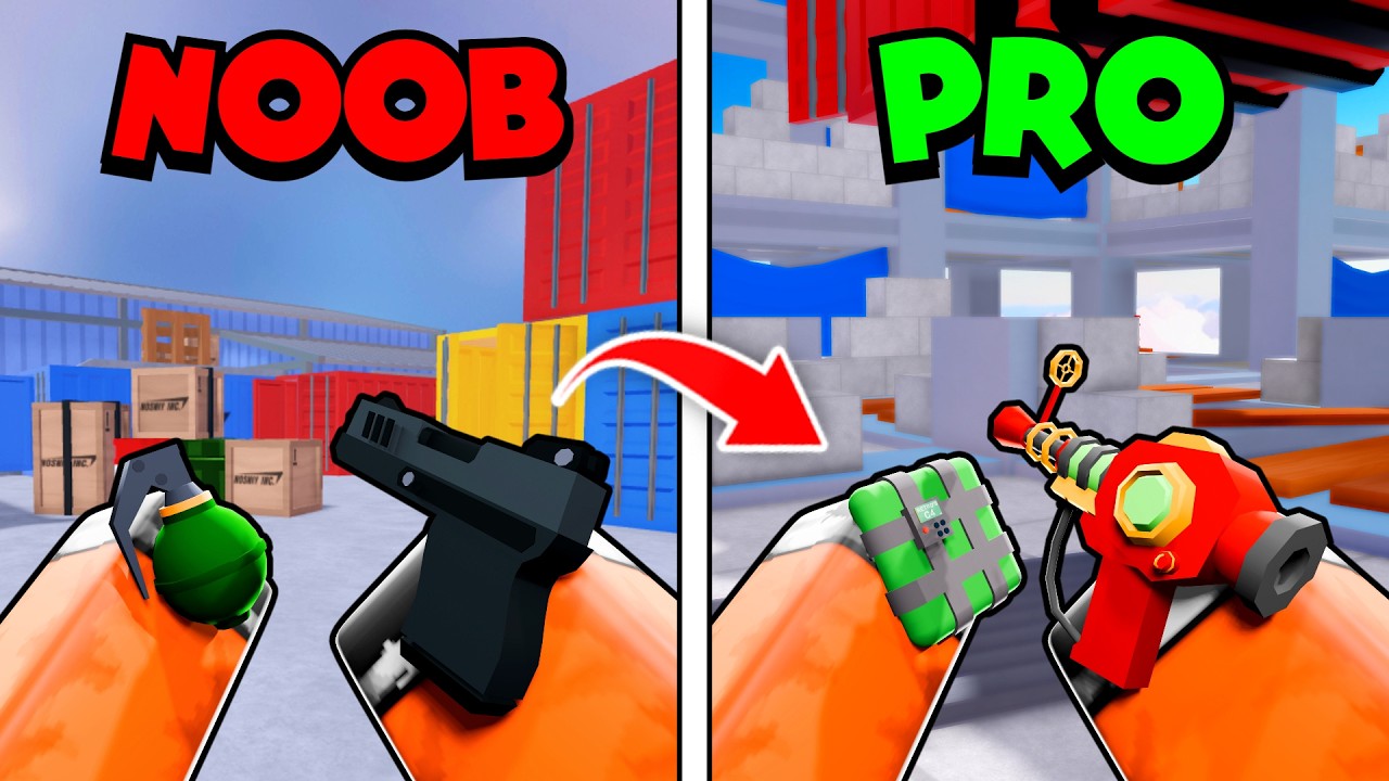 Noob To Pro With LOADOUTS in Roblox Rivals