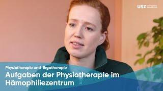 Aufgaben der Physiotherapie im Hämophiliezentrum