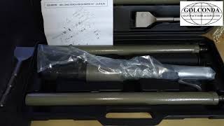 Gs-0827K 1820 Mm Long Reach Industrial Air Scaler Chisel Kit 3Lr-6Lr 2400 Rpm