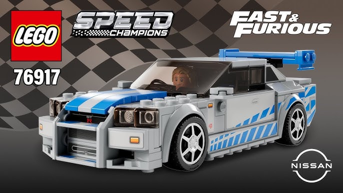 Lightailing Light Kit For Lego 2 Fast 2 Furious Nissan Skyline GT-R (R34)  76917 