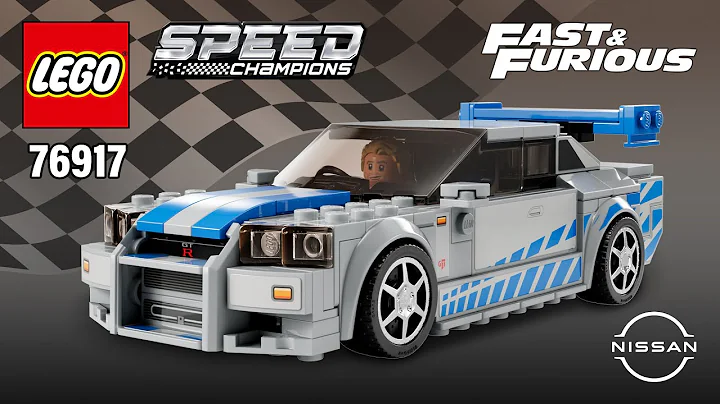 LEGO® Speed Champions 2 Fast 2 Furious Nissan Skyline GT-R (R34)(76917)[319 pcs]@TopBrickBuilder​