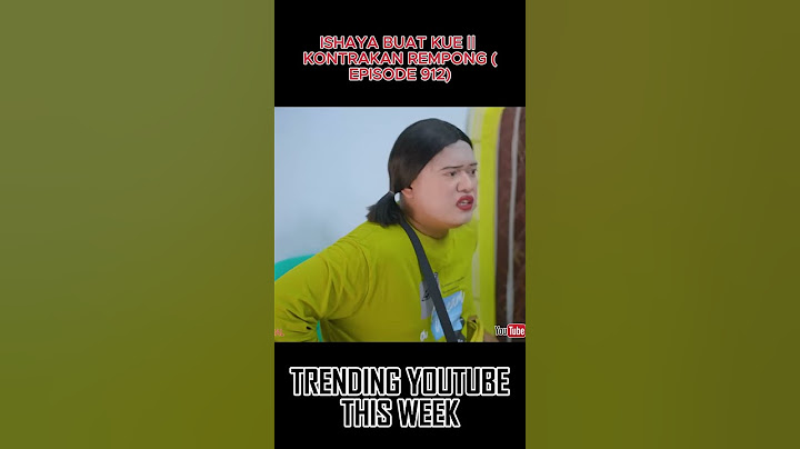 ISHAYA BUAT KUE || KONTRAKAN REMPONG EPISODE 912 #filmpendek